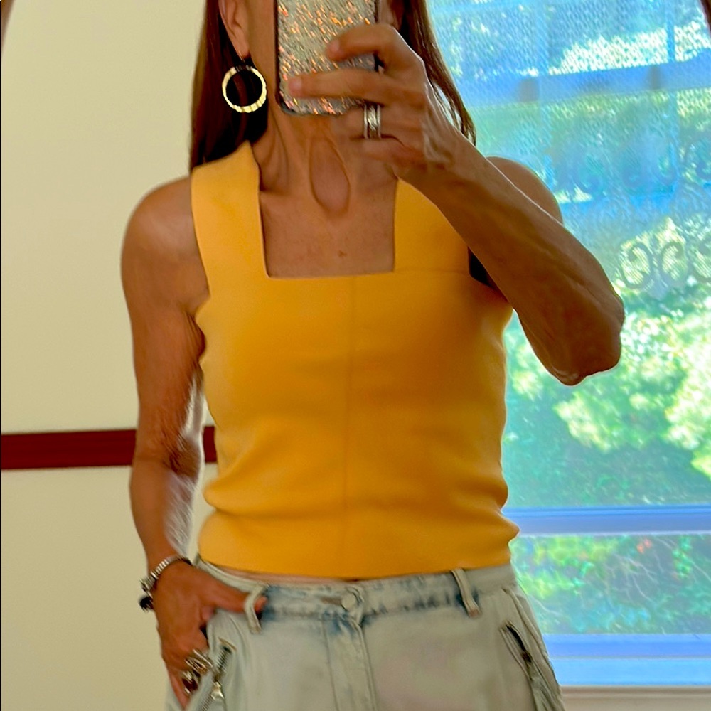 House of Harlow 1960 Yellow Tank Top S/P